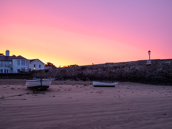 Instow beach at sunrise Picture Board by Tony Twyman