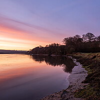 Buy canvas prints of Riverside sunrise by Tony Twyman