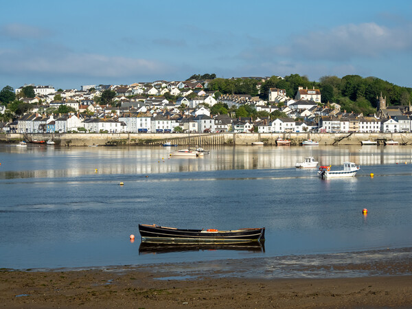 Appledore reflections Picture Board by Tony Twyman