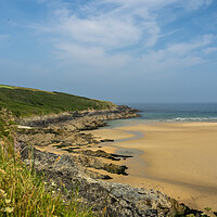 Buy canvas prints of Rugged coast and beautiful beaches by Tony Twyman