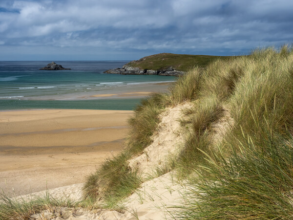 Crantock through the dunes Picture Board by Tony Twyman