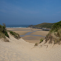 Buy canvas prints of Cornish Sand Dunes by Tony Twyman