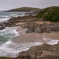 Buy canvas prints of Rugged Cornish coast by Tony Twyman