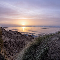 Buy canvas prints of Sand dune sunset by Tony Twyman