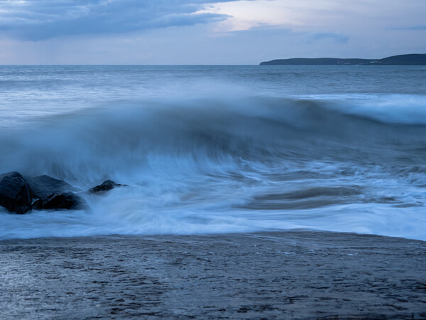Waves breaks Picture Board by Tony Twyman