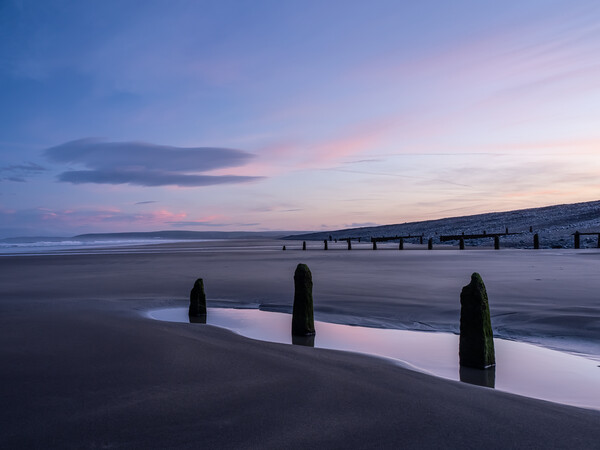 Westward Ho! beach sunrise Picture Board by Tony Twyman