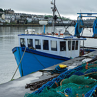 Buy canvas prints of Fishing boat on Bideford Quay by Tony Twyman