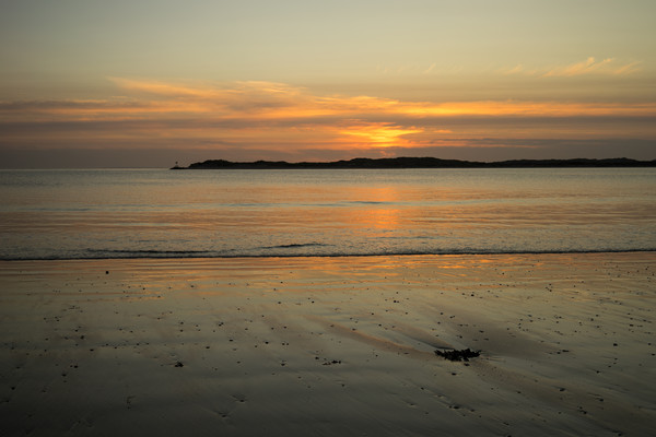 Instow beach sunset Picture Board by Tony Twyman