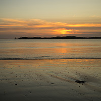 Buy canvas prints of Instow beach sunset by Tony Twyman