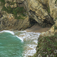 Buy canvas prints of Cornish cove by Tony Twyman