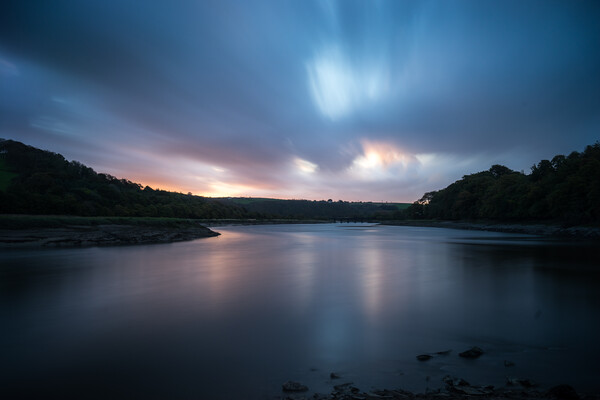 River Torridge sunrise at Bideford Picture Board by Tony Twyman