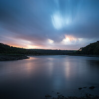 Buy canvas prints of River Torridge sunrise at Bideford by Tony Twyman