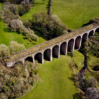 Buy canvas prints of Langley Viaduct by Edward Laxton