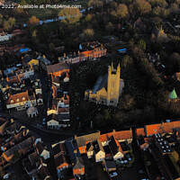 Buy canvas prints of St. Mary’s Church Bungay by Edward Laxton