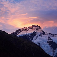 Buy canvas prints of Alpin Sunset               by Edward Laxton