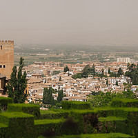 Buy canvas prints of Granada view from Alhambra by Paulo Sousa