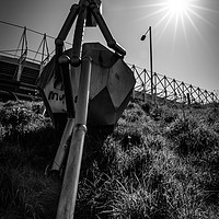 Buy canvas prints of Steel Man at the Stadium of Light by Tyne Tees Photography
