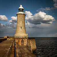 Buy canvas prints of Tynemouth Lighthouse by Tyne Tees Photography