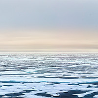 Buy canvas prints of Ice edge of the Arctic ocean, Svalbard. by RUBEN RAMOS