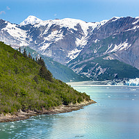 Buy canvas prints of Glacier Bay in Alaska. by RUBEN RAMOS