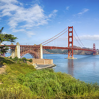 Buy canvas prints of The Golden Gate Bridge. by RUBEN RAMOS