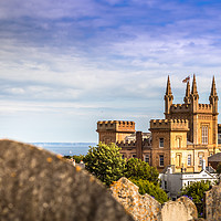 Buy canvas prints of The Elizabeth College in St Peter Port, Guernsey,  by RUBEN RAMOS