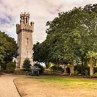 Buy canvas prints of  The Victoria Tower in St Peter, Guernsey. by RUBEN RAMOS