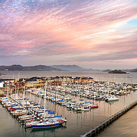 Buy canvas prints of San Francisco boat harbor. by RUBEN RAMOS