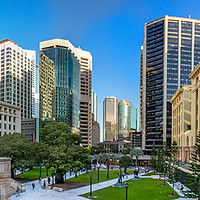 Buy canvas prints of The ANZAC Square and war memorial in Brisbane.  by RUBEN RAMOS