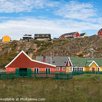Buy canvas prints of The Sisimiut Museum - Katersugaasiviat, Greenland by RUBEN RAMOS