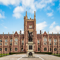Buy canvas prints of The Queen's University of Belfast, UK. by RUBEN RAMOS