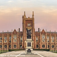 Buy canvas prints of The Queen's University of Belfast, Northern Irelan by RUBEN RAMOS
