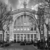 Buy canvas prints of The Gare du Nord train station. by RUBEN RAMOS