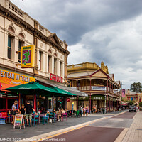 Buy canvas prints of The South Terrace street at Fremantle, Australia. by RUBEN RAMOS