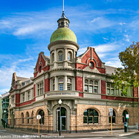 Buy canvas prints of The old building in Fremantle, Australia.  by RUBEN RAMOS