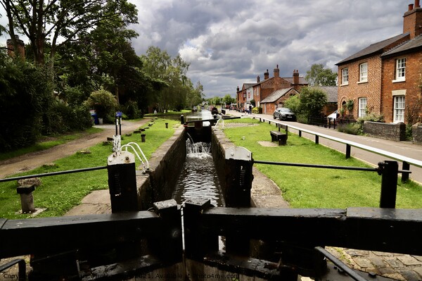 Fradley Junction  Picture Board by Tony Williams. Photography email tony-williams53@sky.com