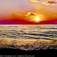 Buy canvas prints of Florida sunset by Tony Williams. Photography email tony-williams53@sky.com