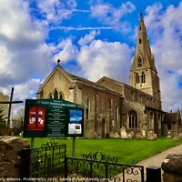 Buy canvas prints of St Magdalene church by Tony Williams. Photography email tony-williams53@sky.com