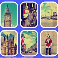 Buy canvas prints of Collage Of London, by Tony Williams. Photography email tony-williams53@sky.com