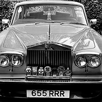 Buy canvas prints of Othersrolls Royce silver shadow 1979  by Tony Williams. Photography email tony-williams53@sky.com