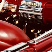 Buy canvas prints of Classic American car  by Tony Williams. Photography email tony-williams53@sky.com