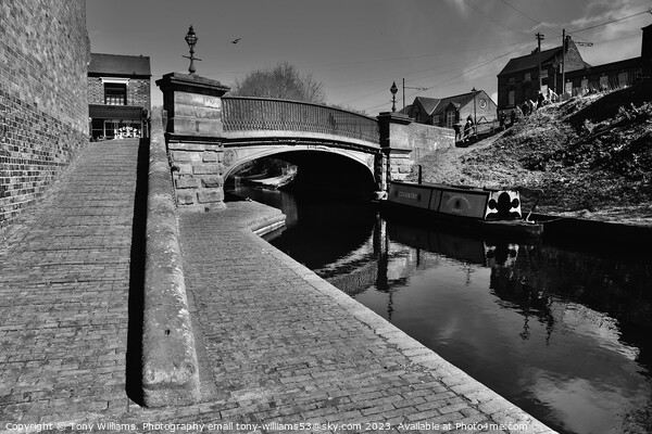 Old bridge and canal Picture Board by Tony Williams. Photography email tony-williams53@sky.com