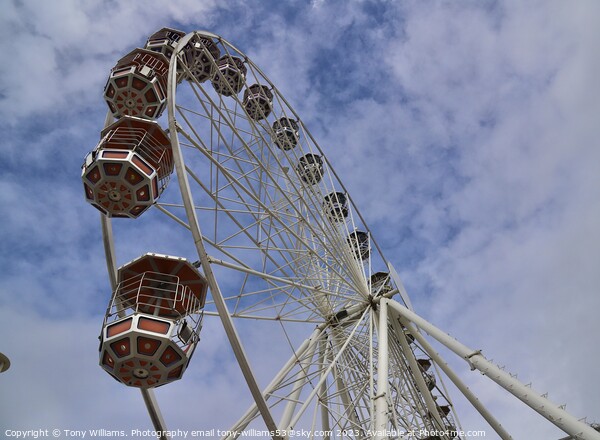 Ferris wheel Picture Board by Tony Williams. Photography email tony-williams53@sky.com