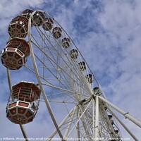 Buy canvas prints of Ferris wheel by Tony Williams. Photography email tony-williams53@sky.com