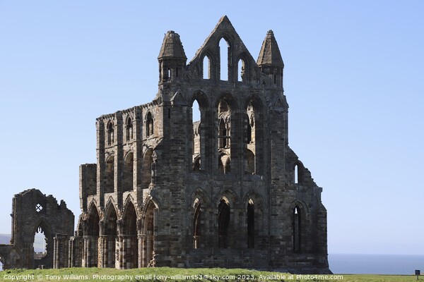 Whitby Abbey Picture Board by Tony Williams. Photography email tony-williams53@sky.com