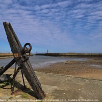 Buy canvas prints of Anchor at Whitby by Tony Williams. Photography email tony-williams53@sky.com