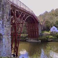 Buy canvas prints of The Iron bridge by Tony Williams. Photography email tony-williams53@sky.com