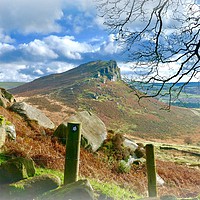 Buy canvas prints of The Roaches by Tony Williams. Photography email tony-williams53@sky.com