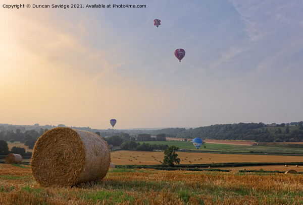 Hale bale joy cam hot air balloon launch  Picture Board by Duncan Savidge