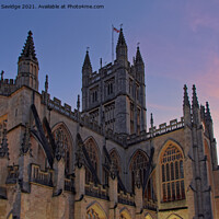 Buy canvas prints of Magnificent Bath Abbey by Duncan Savidge